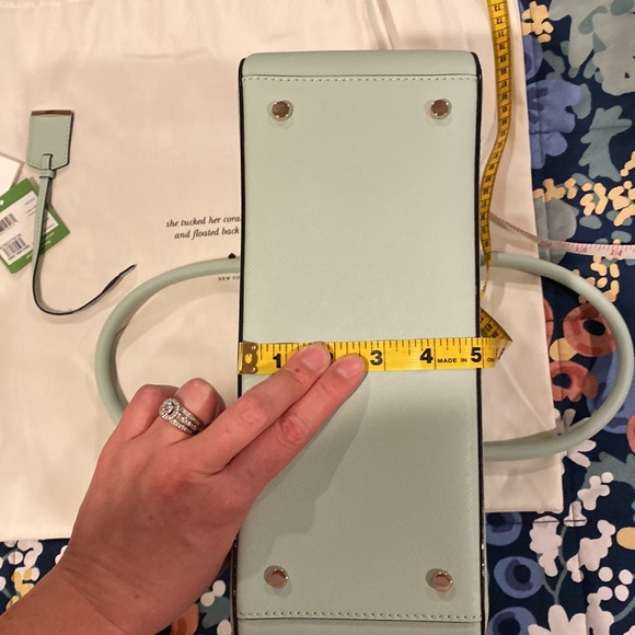 Kate spade Cameron medium satchel. Mint green. NWOT - Picture 12 of 14